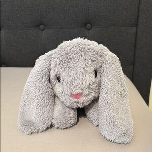 Gray Plush Bunny Toy